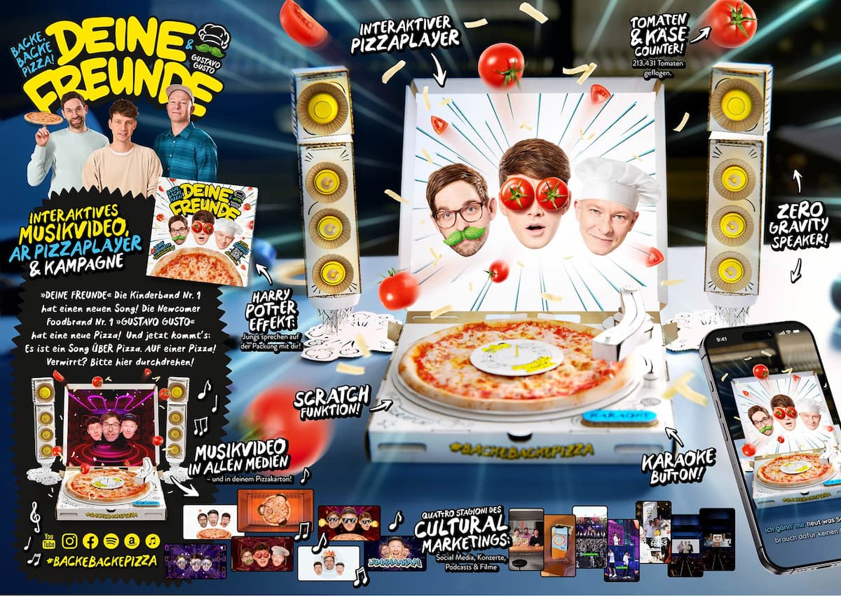 Deine Freunde Gustavo Gusto digitalagentur Hamburg curious company